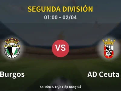 Kết Quả: Burgos 1-1 AD Ceuta FC – Highlight & Bàn Thắng | Segunda División