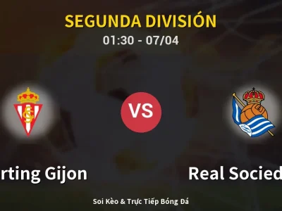 Kết Quả: Sporting Gijon 1-0 Real Sociedad II – Highlight & Bàn Thắng | Segunda División