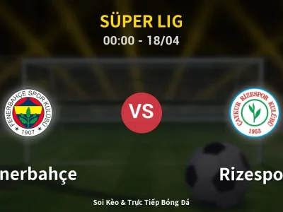 Kết Quả: Fenerbahçe 2-2 Rizespor – Highlight & Bàn Thắng | Süper Lig