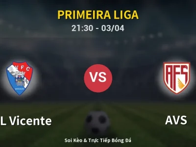 🔴 Trực Tiếp: GIL Vicente 2-0 AVS – Link Xem Primeira Liga (Full HD)