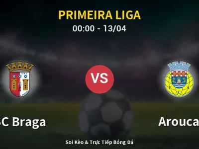 Kết Quả: SC Braga 1-0 Arouca – Highlight & Bàn Thắng | Primeira Liga