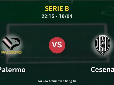 Soi Kèo Palermo vs Cesena – 22:15 18/04 | Nhận Định, Dự Đoán Tỷ Số