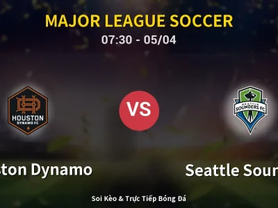 Kết Quả: Houston Dynamo 0-1 Seattle Sounders – Highlight & Bàn Thắng | Major League Soccer