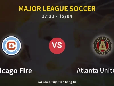 Kết Quả: Chicago Fire 1-0 Atlanta United FC – Highlight & Bàn Thắng | Major League Soccer