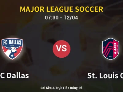 Kết Quả: FC Dallas 1-1 St. Louis City – Highlight & Bàn Thắng | Major League Soccer