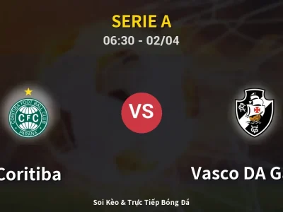 Kết Quả: Coritiba 1-1 Vasco DA Gama – Highlight & Bàn Thắng | Serie A