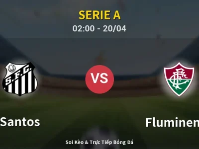 Kết Quả: Santos 2-3 Fluminense – Highlight & Bàn Thắng | Serie A