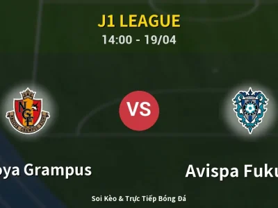 Kết Quả: Nagoya Grampus 2-2 Avispa Fukuoka – Highlight & Bàn Thắng | J1 League