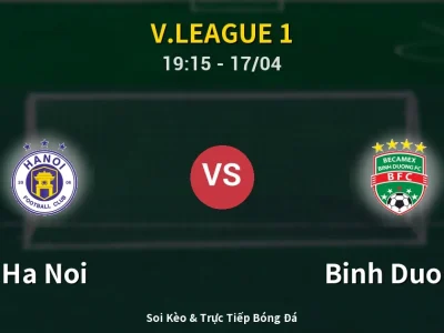 Kết Quả: Ha Noi 4-2 Binh Duong – Highlight & Bàn Thắng | V.League 1