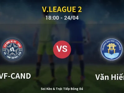 Kết Quả: PVF-CAND 2-1 Văn Hiến – Highlight & Bàn Thắng | V.League 2