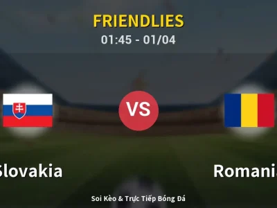 Kết Quả: Slovakia 2-0 Romania – Highlight & Bàn Thắng | Friendlies