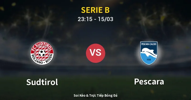 Sudtirol vs Pescara 15/03
