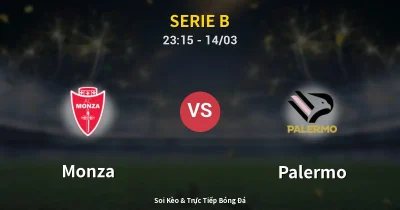 Monza vs Palermo 14/03