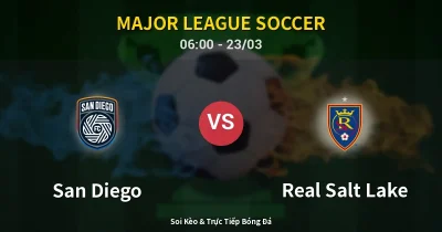 San Diego vs Real Salt Lake 23/03