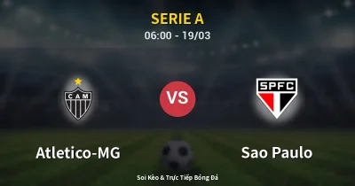 Atletico-MG vs Sao Paulo 19/03