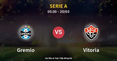 Gremio vs Vitoria 20/03